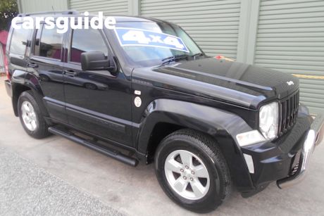 Black 2010 Jeep Cherokee Wagon Sport (4X4)