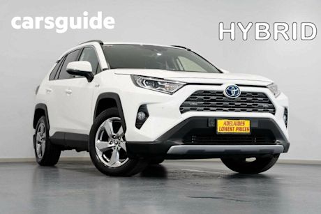 White 2020 Toyota RAV4 Wagon GXL 2WD Hybrid