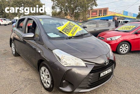 Grey 2018 Toyota Yaris Hatchback Ascent