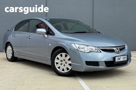 Silver 2007 Honda Civic Sedan VTI
