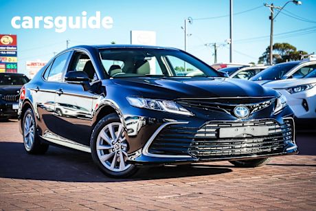 Black 2023 Toyota Camry Sedan Ascent Hybrid