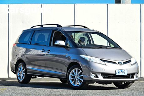 Silver 2013 Toyota Tarago Wagon GLX