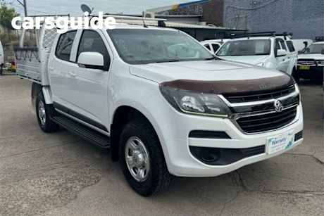 White 2020 Holden Colorado Crew Cab Chassis LS (4X2)