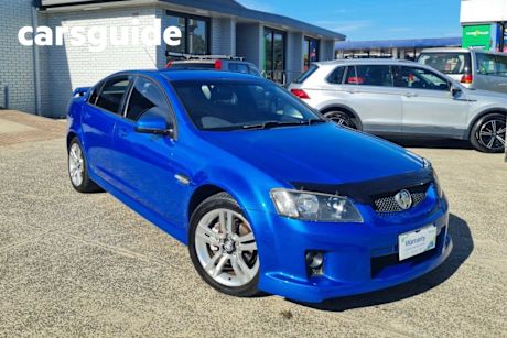 Blue 2009 Holden Commodore Sedan SV6