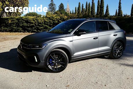 Grey 2025 Volkswagen T-ROC Wagon R DSG 4MOTION Wolfsburg Edition