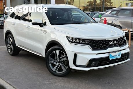 White 2021 Kia Sorento Wagon Sport+ 7 Seat