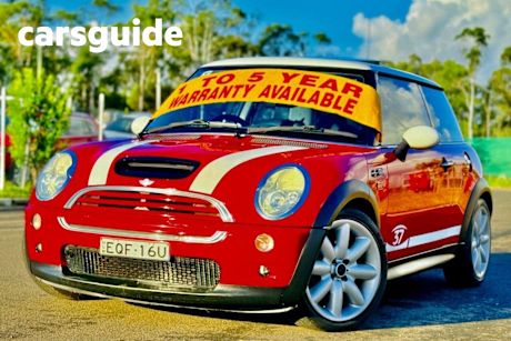Red 2004 Mini Cooper Hatchback S 40TH Anniversary