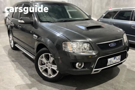 Grey 2009 Ford Territory Wagon Ghia Turbo (4X4)