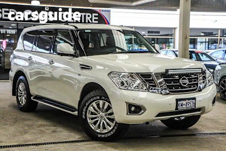White 2018 Nissan Patrol Wagon TI-L (4X4)