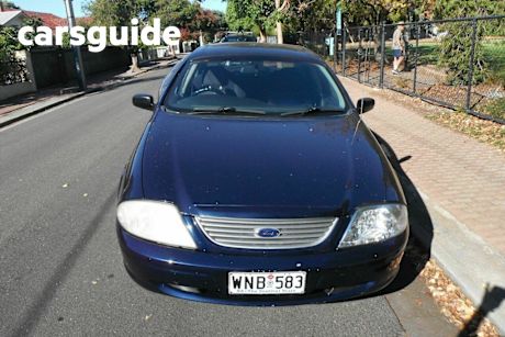 Blue 2000 Ford Falcon Sedan Forte