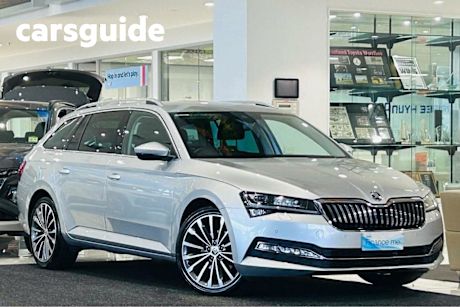 Silver 2021 Skoda Superb Wagon 162 TSI Style