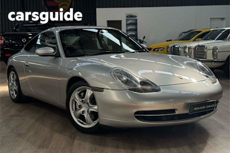 Silver 1999 Porsche 911 Coupe Carrera 4