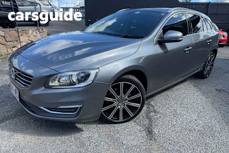 Grey 2016 Volvo V60 Wagon T5 Luxury