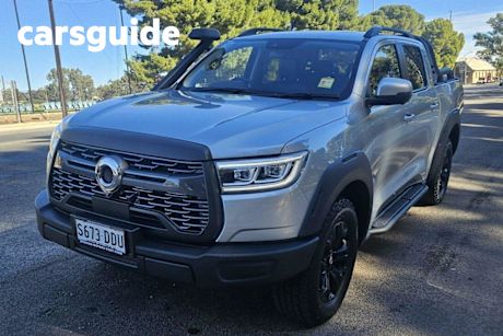 Silver 2024 GWM UTE Dual Cab Utility Cannon-XSR (4X4)
