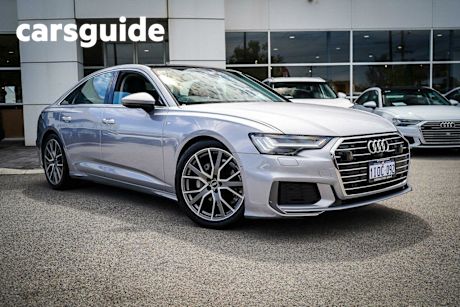 Silver 2023 Audi A6 Sedan 40 Tfsi S Line Mhev