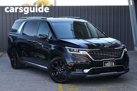 Black 2021 Kia Carnival Wagon Platinum