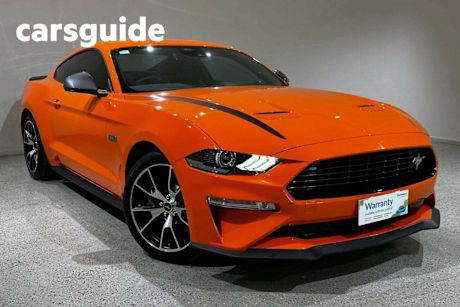 Orange 2021 Ford Mustang Fastback 2.3 Gtdi
