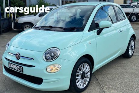 Green 2016 Fiat 500 Hatchback POP