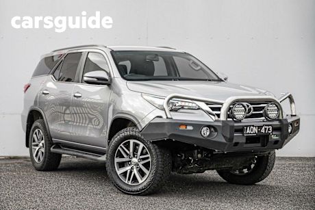 Silver 2017 Toyota Fortuner Wagon Crusade