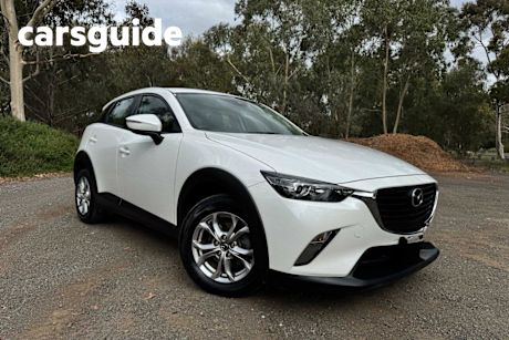 White 2018 Mazda CX-3 Wagon Maxx (fwd)