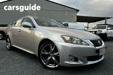 Silver 2010 Lexus IS250 Sedan F Sport