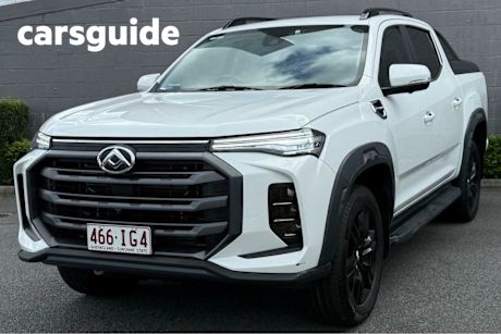 White 2023 LDV T60 Double Cab Utility MAX Luxe (4X4)
