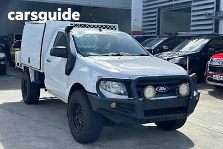 White 2015 Ford Ranger Cab Chassis XL 3.2 (4X4)