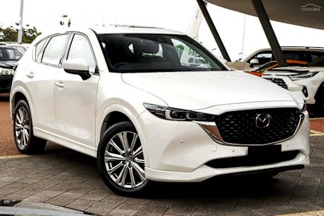 White 2025 Mazda CX-5 Wagon G35 SKYACTIV-Drive i-ACTIV AWD Akera