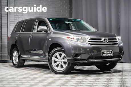 Grey 2012 Toyota Kluger Wagon KX-R (fwd) 7 Seat