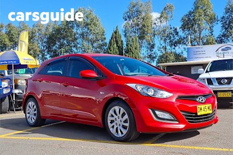 Red 2013 Hyundai I30 Hatchback Active