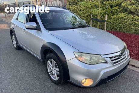 Silver 2010 Subaru Impreza Hatchback XV (awd)