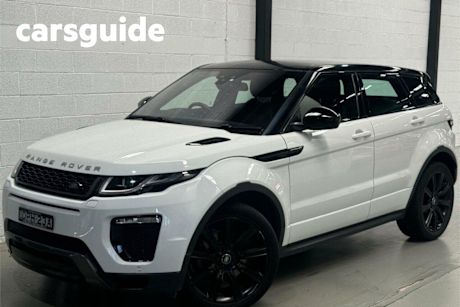 White 2017 Land Rover Range Rover Evoque Wagon TD4 180 HSE Dynamic