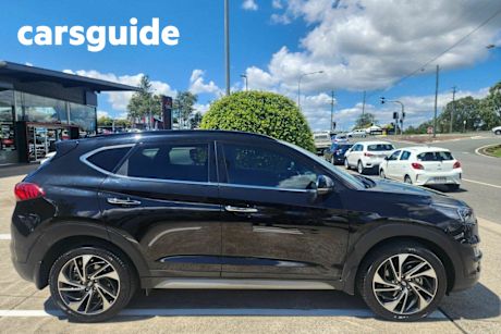 Black 2019 Hyundai Tucson Wagon Highlander Crdi (awd)