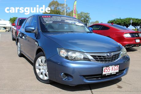 Blue 2007 Subaru Impreza Hatchback R (awd)