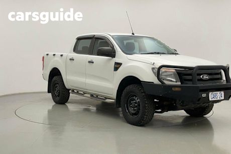 White 2015 Ford Ranger Dual Cab Utility XL 3.2 (4X4)