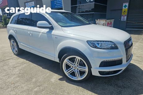 White 2012 Audi Q7 Wagon 3.0 TDI Quattro