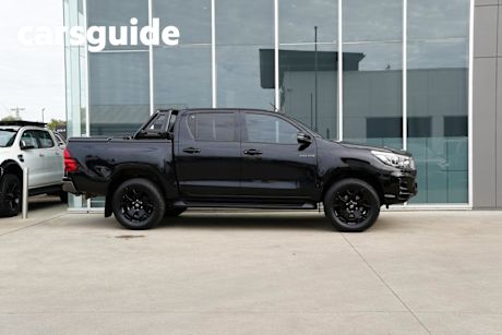 Black 2019 Toyota Hilux Ute Tray 4x4