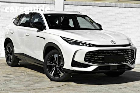 White 2025 MG HS Wagon Vibe DCT