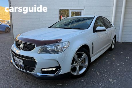 White 2015 Holden Commodore Sedan SV6