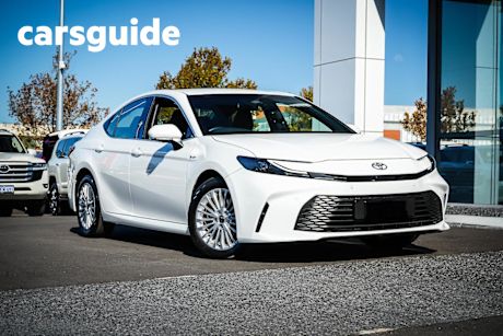 White 2024 Toyota Camry Sedan Ascent Hybrid