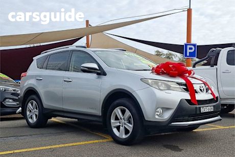 Silver 2013 Toyota RAV4 Wagon Cruiser (4X4)