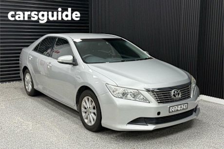 Silver 2013 Toyota Aurion Sedan AT-X
