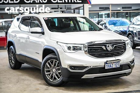 White 2019 Holden Acadia Wagon LTZ (awd)