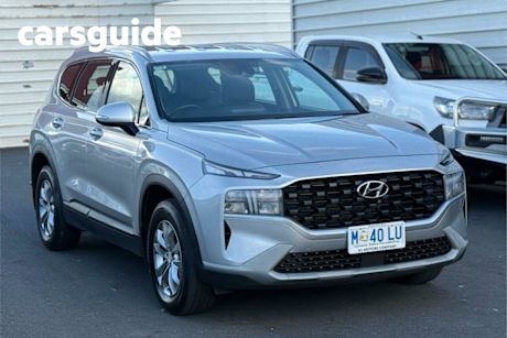 Silver 2023 Hyundai Santa FE Wagon Crdi (awd)