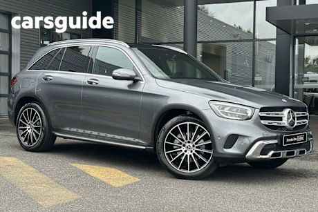 Grey 2021 Mercedes-Benz GLC300 Wagon 4Matic