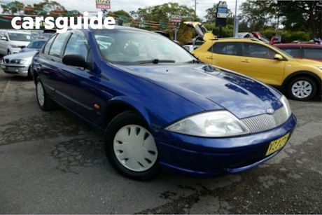 Blue 1999 Ford Falcon Sedan Forte