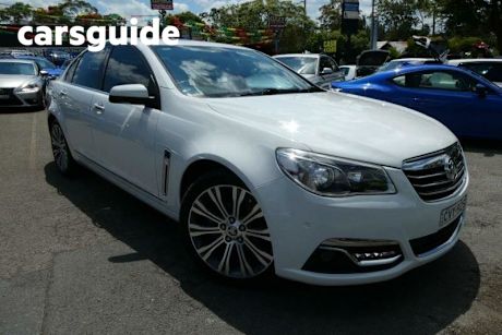 White 2014 Holden Calais Sedan V