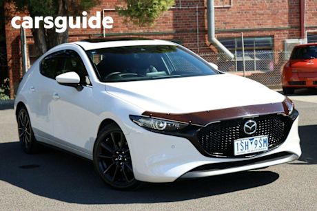 White 2020 Mazda 3 Hatchback G25 Astina
