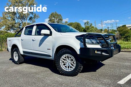 White 2017 Holden Colorado Crew Cab Pickup LS (4X4)