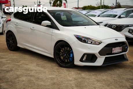 White 2017 Ford Focus Hatchback RS
